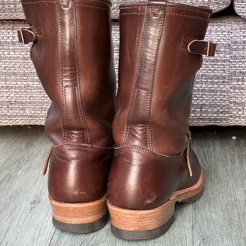 John Lofgren Wabash Engineer Boots in Chocolate
