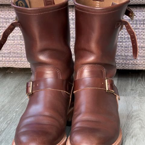 John Lofgren Wabash Engineer Boots in Chocolate