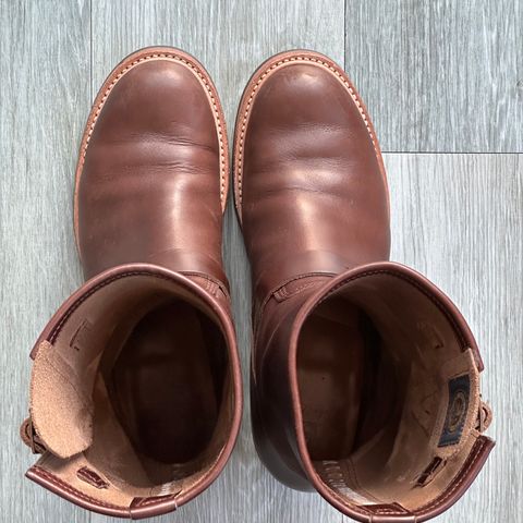John Lofgren Wabash Engineer Boots in Chocolate