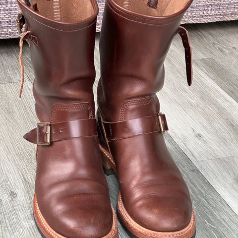 John Lofgren Wabash Engineer Boots in Chocolate