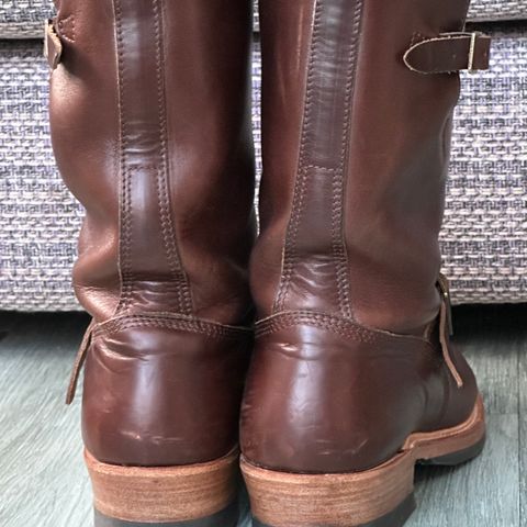 John Lofgren Wabash Engineer Boots in Chocolate