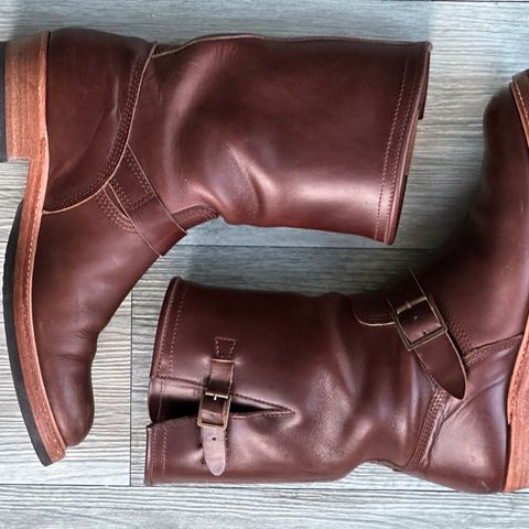 John Lofgren Wabash Engineer Boots in Chocolate