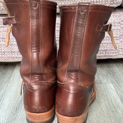 John Lofgren Wabash Engineer Boots in Chocolate