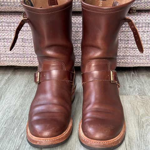 John Lofgren Wabash Engineer Boots in Chocolate