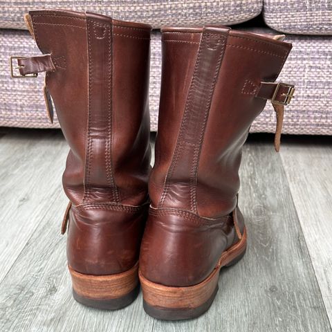 John Lofgren Wabash Engineer Boots in Chocolate