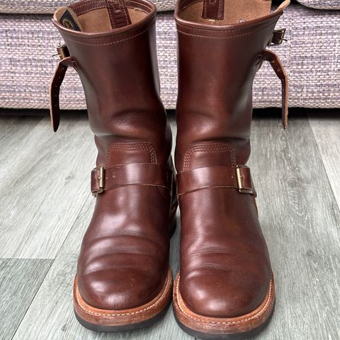 John Lofgren Wabash Engineer Boots in Chocolate