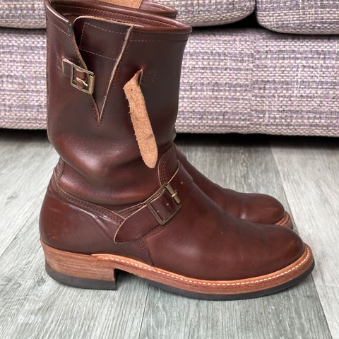 John Lofgren Wabash Engineer Boots in Chocolate