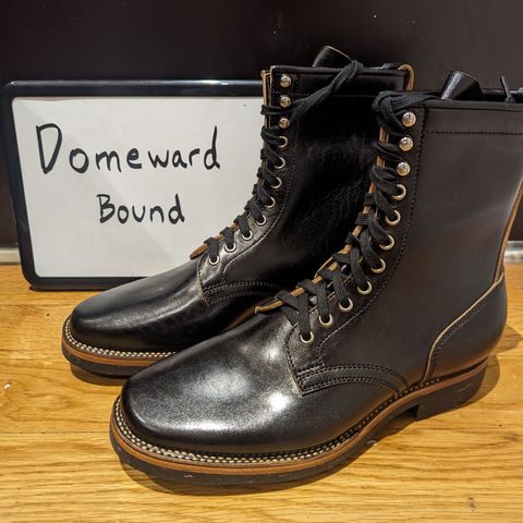 Flame Panda Boondocker in Shinki Black Teacore Horsebutt