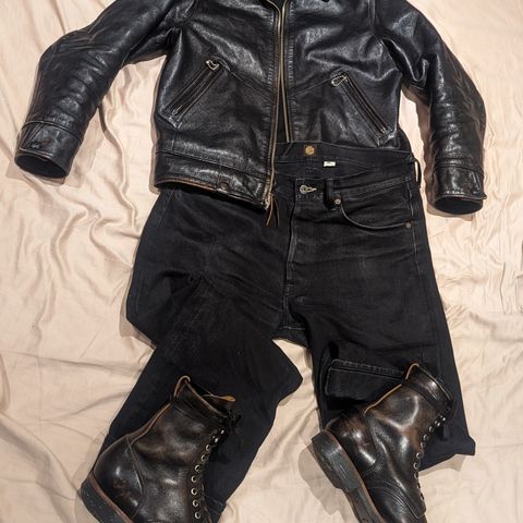 Flame Panda Boondocker in Shinki Black Teacore Horsebutt