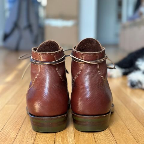 NF Bootmaker Milton Boot in J&FJ Baker Brown Russian Calf