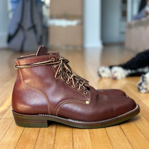 NF Bootmaker Milton Boot in J&FJ Baker Brown Russian Calf