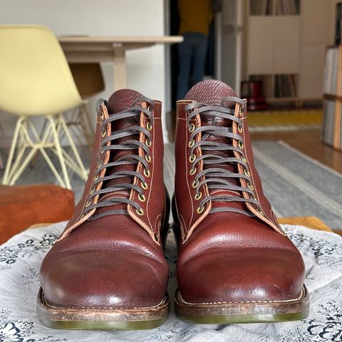 View photo of NF Bootmaker Milton Boot in J&FJ Baker Brown Russian Calf