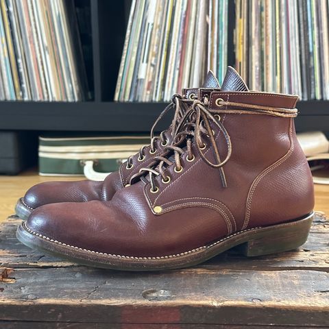 View photo of NF Bootmaker Milton Boot in J&FJ Baker Brown Russian Calf