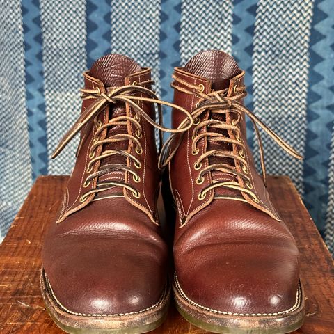 View photo of NF Bootmaker Milton Boot in J&FJ Baker Brown Russian Calf