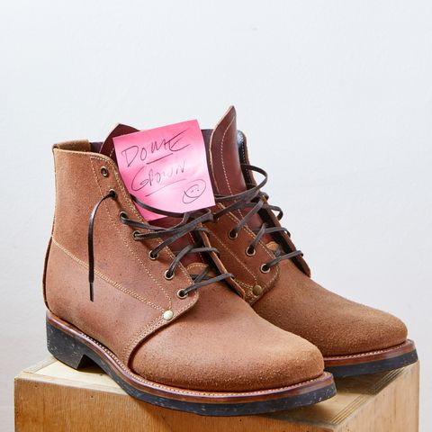 Unsung U 22-1 Slog Boot in Wickett & Craig Chestnut Oiled Latigo Roughout