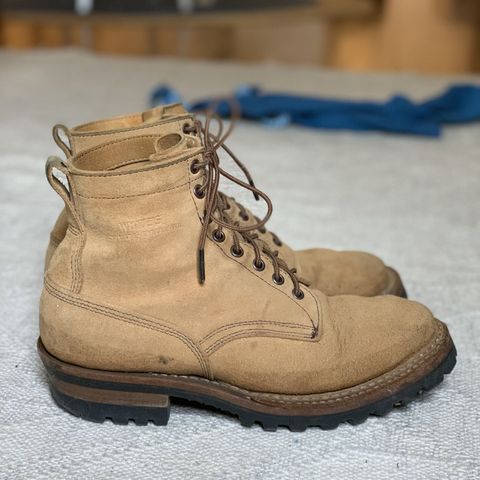 View photo of White's 350 Cruiser in Seidel Natural Suede