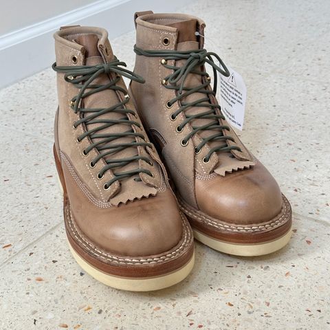 View photo of White's x Stumptown 6" North West LTT in Horween Natural Chromexcel