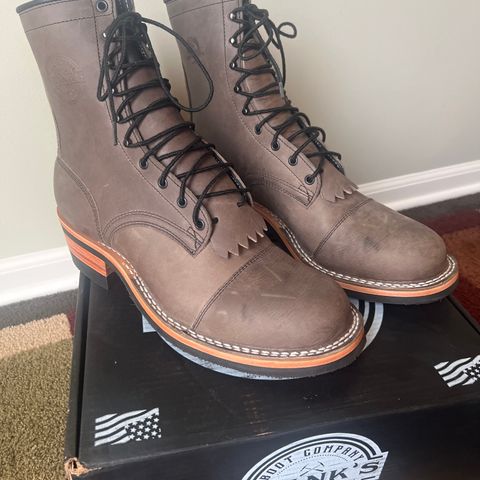 Frank's Maxon in Horween Steel Predator