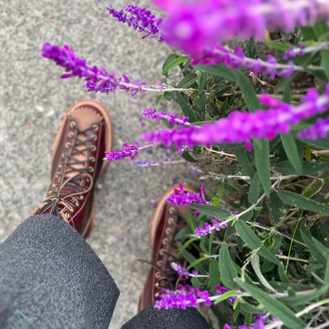 Role Club Lace To Toe A-2 Style in Horween Color 8 Chromexcel Horsehide & Unbuffed Horsehide