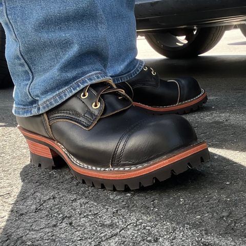Nicks MTO in Horween Black Chromexcel