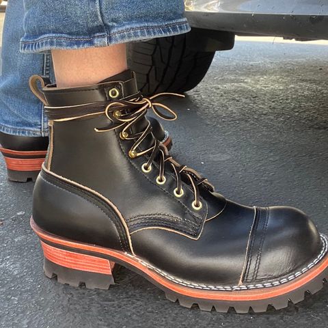 Nicks MTO in Horween Black Chromexcel