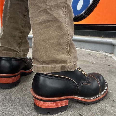 Nicks MTO in Horween Black Chromexcel