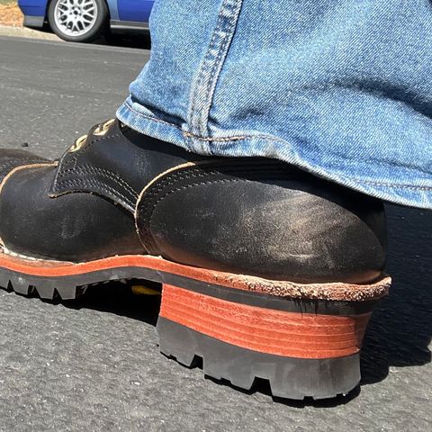 Nicks MTO in Horween Black Chromexcel