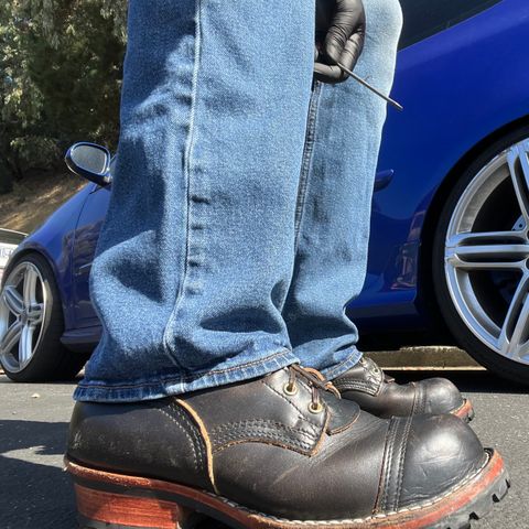 Nicks MTO in Horween Black Chromexcel