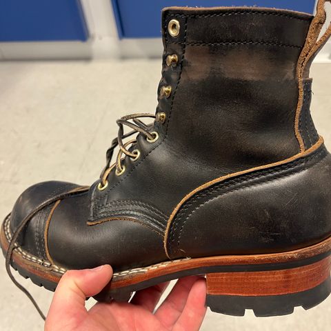 Nicks MTO in Horween Black Chromexcel