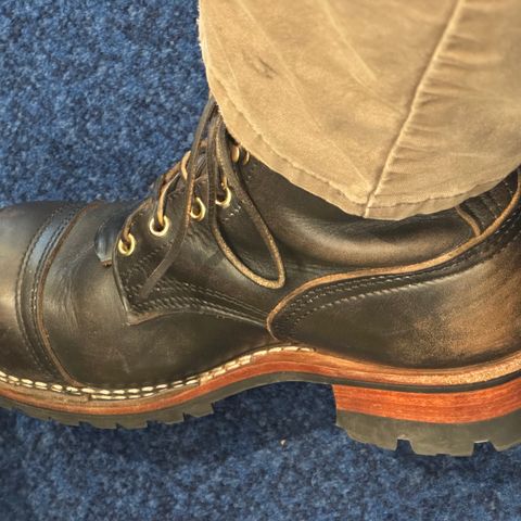 Nicks MTO in Horween Black Chromexcel