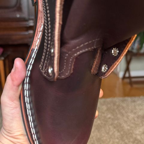 Nicks MTO in Wickett & Craig Burgundy Double Stuffed
