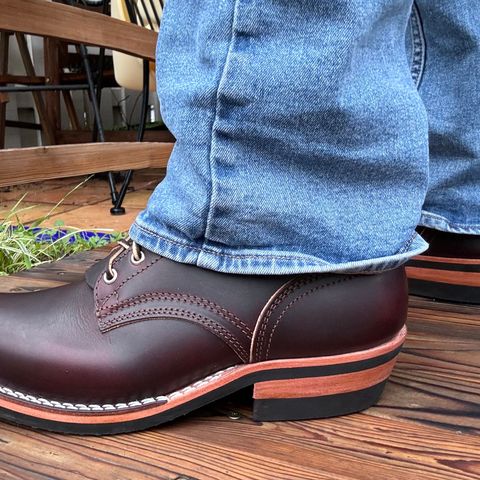 Nicks MTO in Wickett & Craig Burgundy Double Stuffed