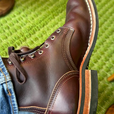 Nicks MTO in Wickett & Craig Burgundy Double Stuffed
