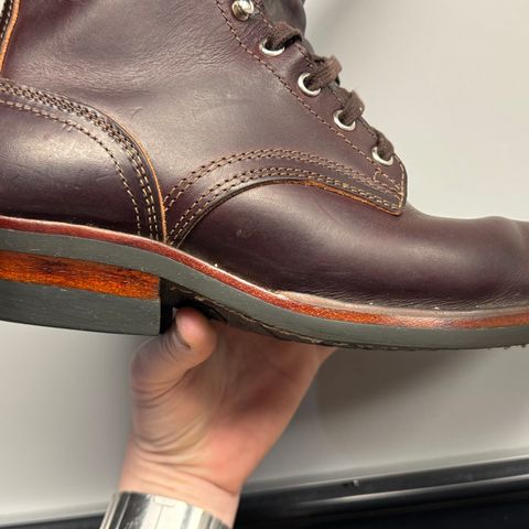 Nicks MTO in Wickett & Craig Burgundy Double Stuffed