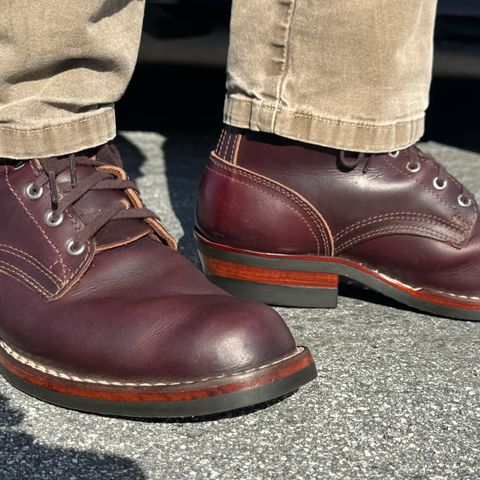 Nicks MTO in Wickett & Craig Burgundy Double Stuffed