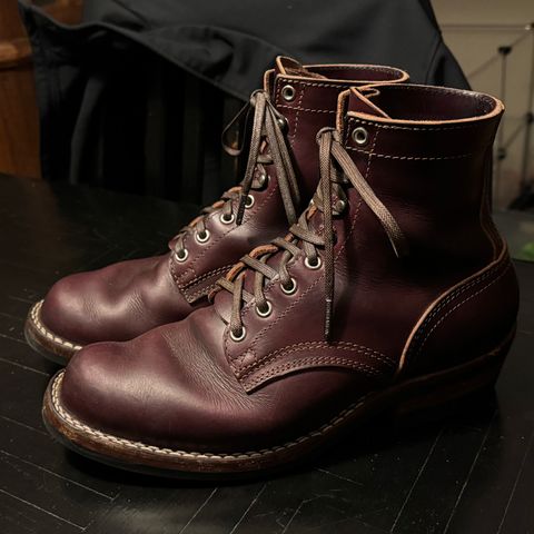 Nicks MTO in Wickett & Craig Burgundy Double Stuffed