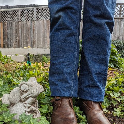 Eastman Leather Tanker Boots in Horween Havana Burnished Roughout