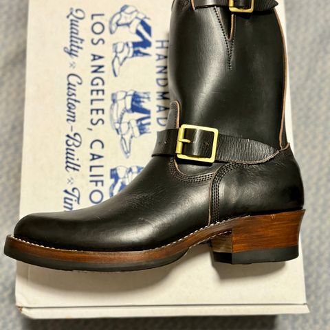 Role Club Engineer Boots in Super Horsehide CXL