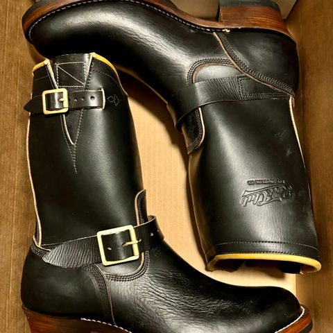 Role Club Engineer Boots in Super Horsehide CXL