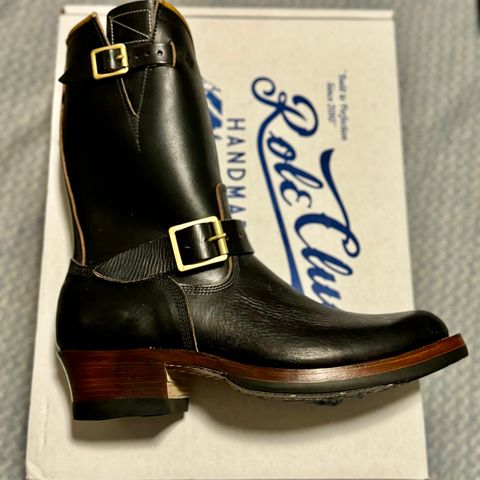 Role Club Engineer Boots in Super Horsehide CXL