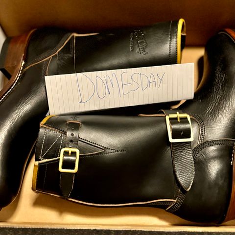Role Club Engineer Boots in Super Horsehide CXL