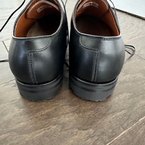 Viberg Bastion Oxford in D'Annonay Black Calf