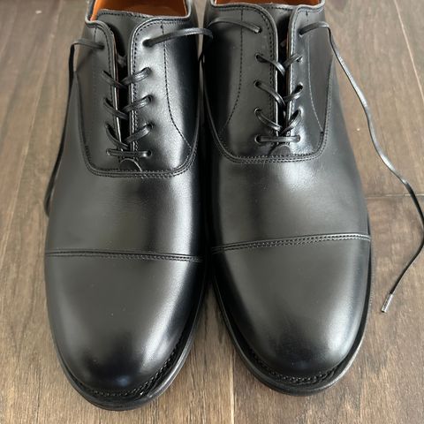 Viberg Bastion Oxford in D'Annonay Black Calf
