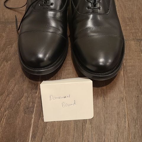 Viberg Bastion Oxford in D'Annonay Black Calf