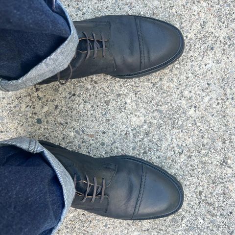Crockett & Jones Coniston in Black Roughout Suede