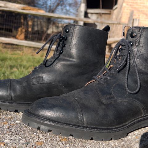 Crockett & Jones Coniston in Black Roughout Suede