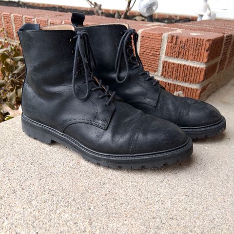 Crockett & Jones Coniston in Black Roughout Suede