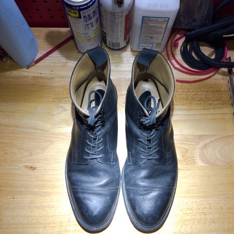 Crockett & Jones Coniston in Black Roughout Suede
