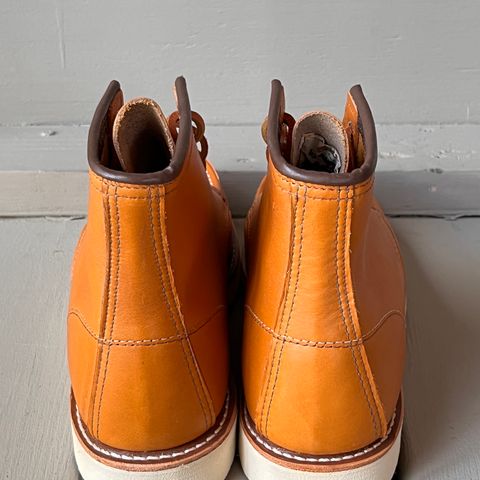 View photo of Red Wing 6-Inch Classic Moc in S.B. Foot Sequoia Gold Russet