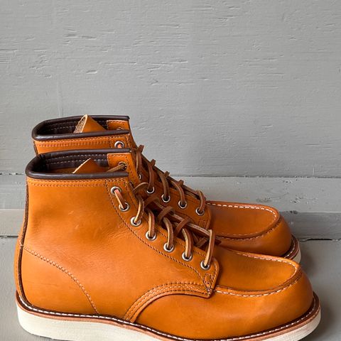 View photo of Red Wing 6-Inch Classic Moc in S.B. Foot Sequoia Gold Russet